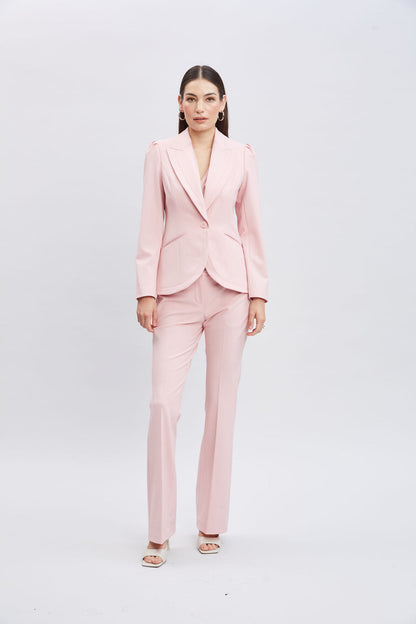 Women Contour Blazer Pink Lemonade | Elie Tahari