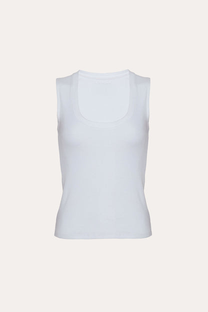 Women Rib Scoop Neck Knit  | Elie Tahari