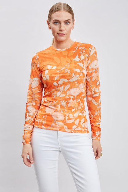 Women Bloom Mesh Knit  | Elie Tahari