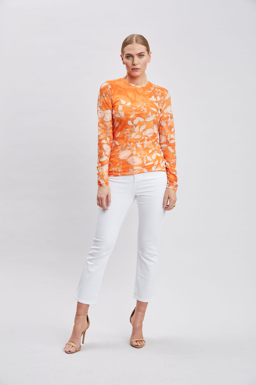 Women Bloom Mesh Knit  | Elie Tahari