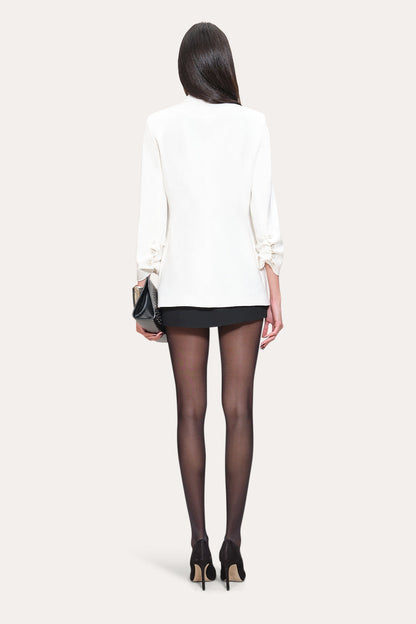 Women Ruched Sleeve Blazer Foam | Elie Tahari