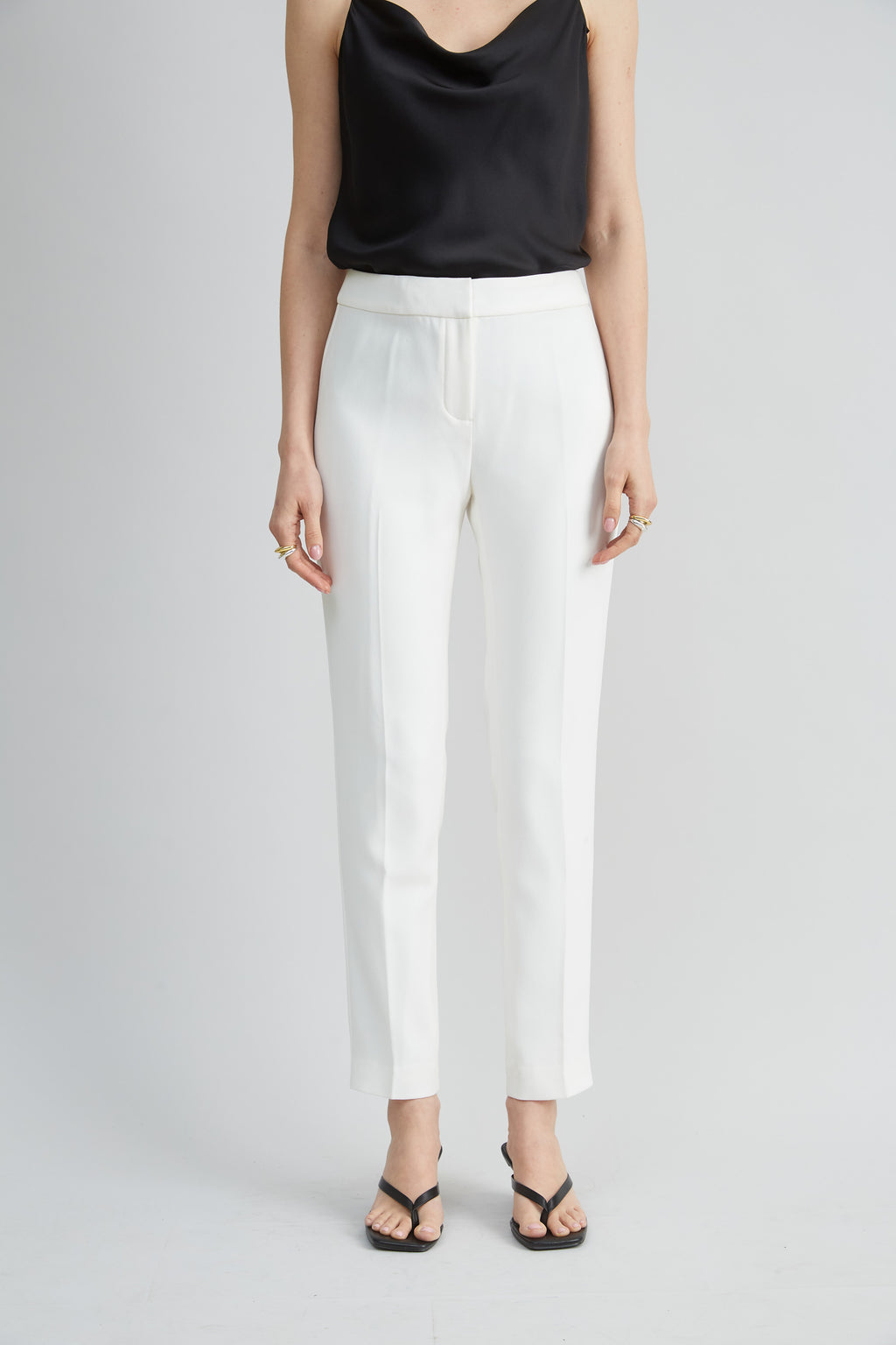 Women Slim Crepe Pant  | Elie Tahari