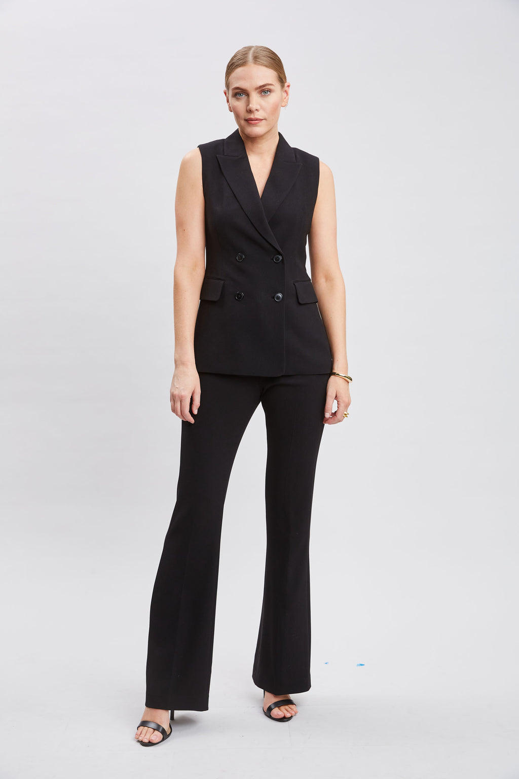 Women Double Breasted Vest  | Elie Tahari