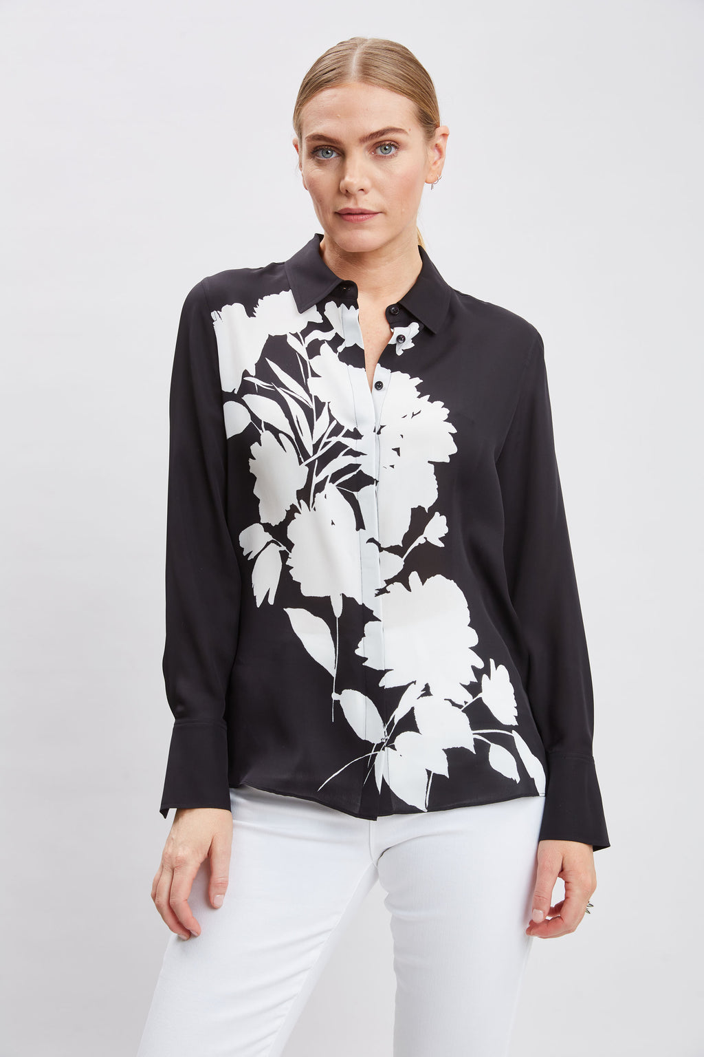 Women Midnight Garden Shirt  | Elie Tahari