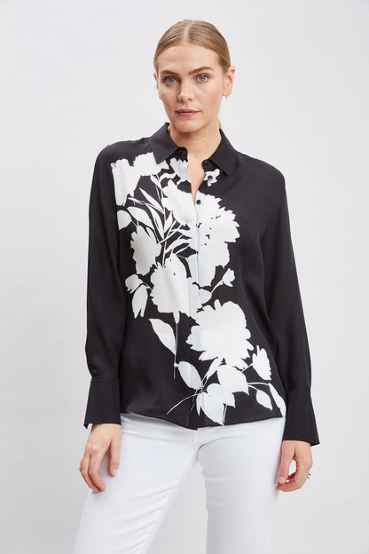 Women Midnight Garden Shirt  | Elie Tahari