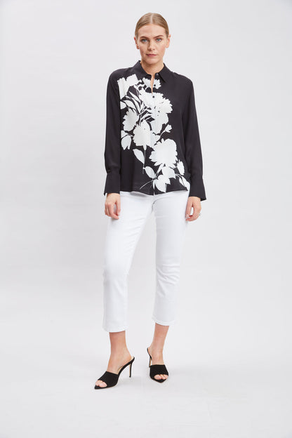 Women Midnight Garden Shirt  | Elie Tahari