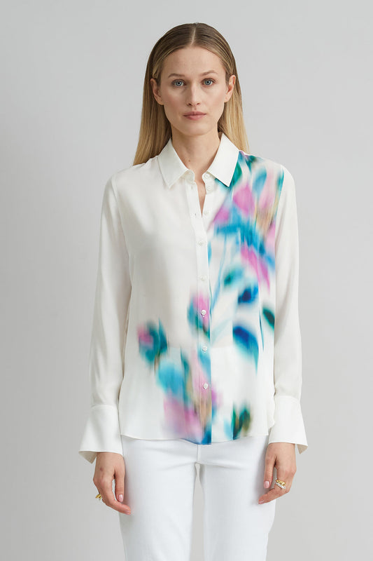 Women Milano Silk Shirt  | Elie Tahari