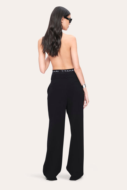 Women Crepe Pleated Pant  | Elie Tahari