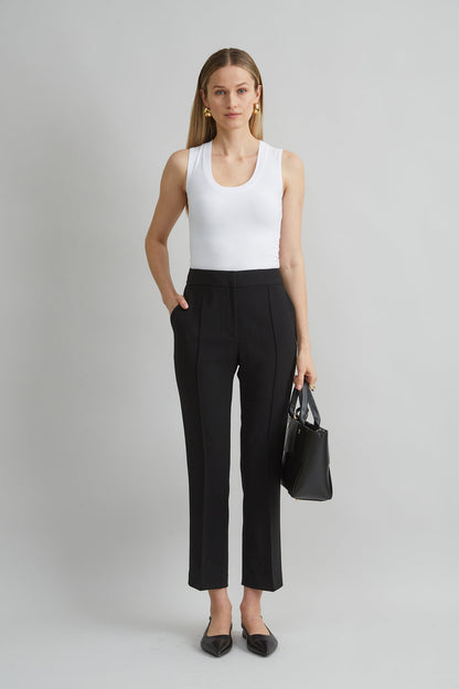 Women Micro Flare Crepe Pant  | Elie Tahari