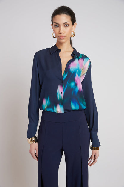 Women Milano Silk Shirt  | Elie Tahari