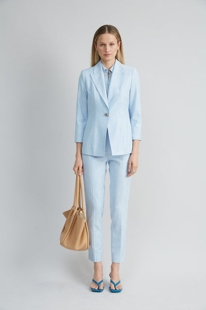 Women Mélange Blazer  | Elie Tahari