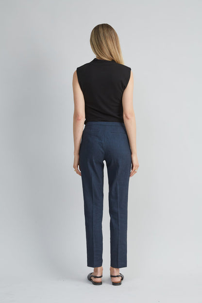 Women Slim Linen Pant  | Elie Tahari
