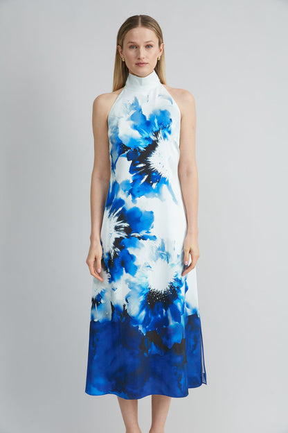 Women Maxi Halter Dress Multi | Elie Tahari