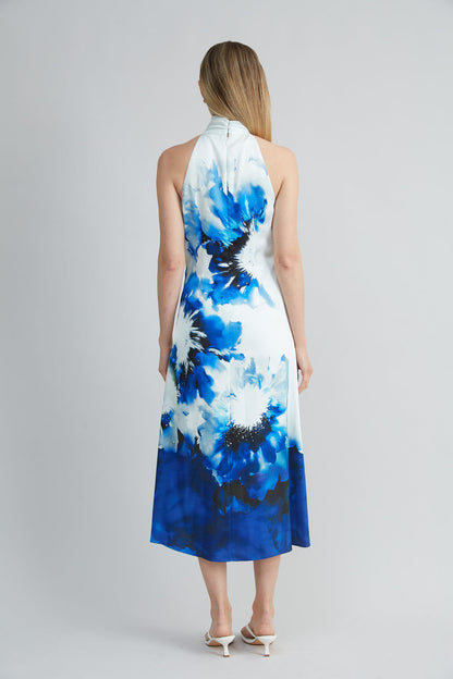 Women Maxi Halter Dress Multi | Elie Tahari