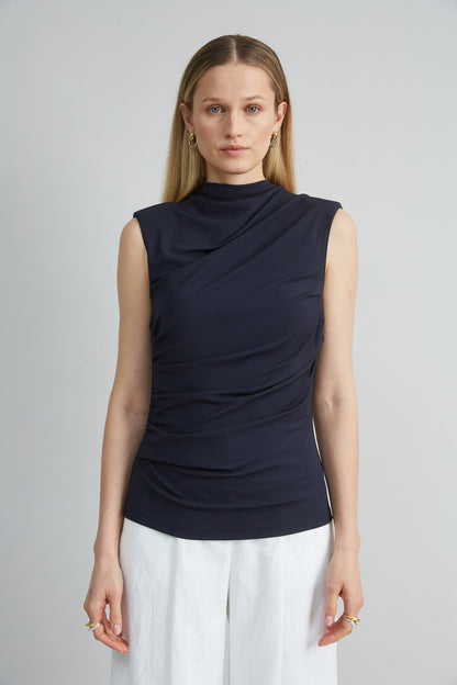 Women Draped Jersey Knit  | Elie Tahari