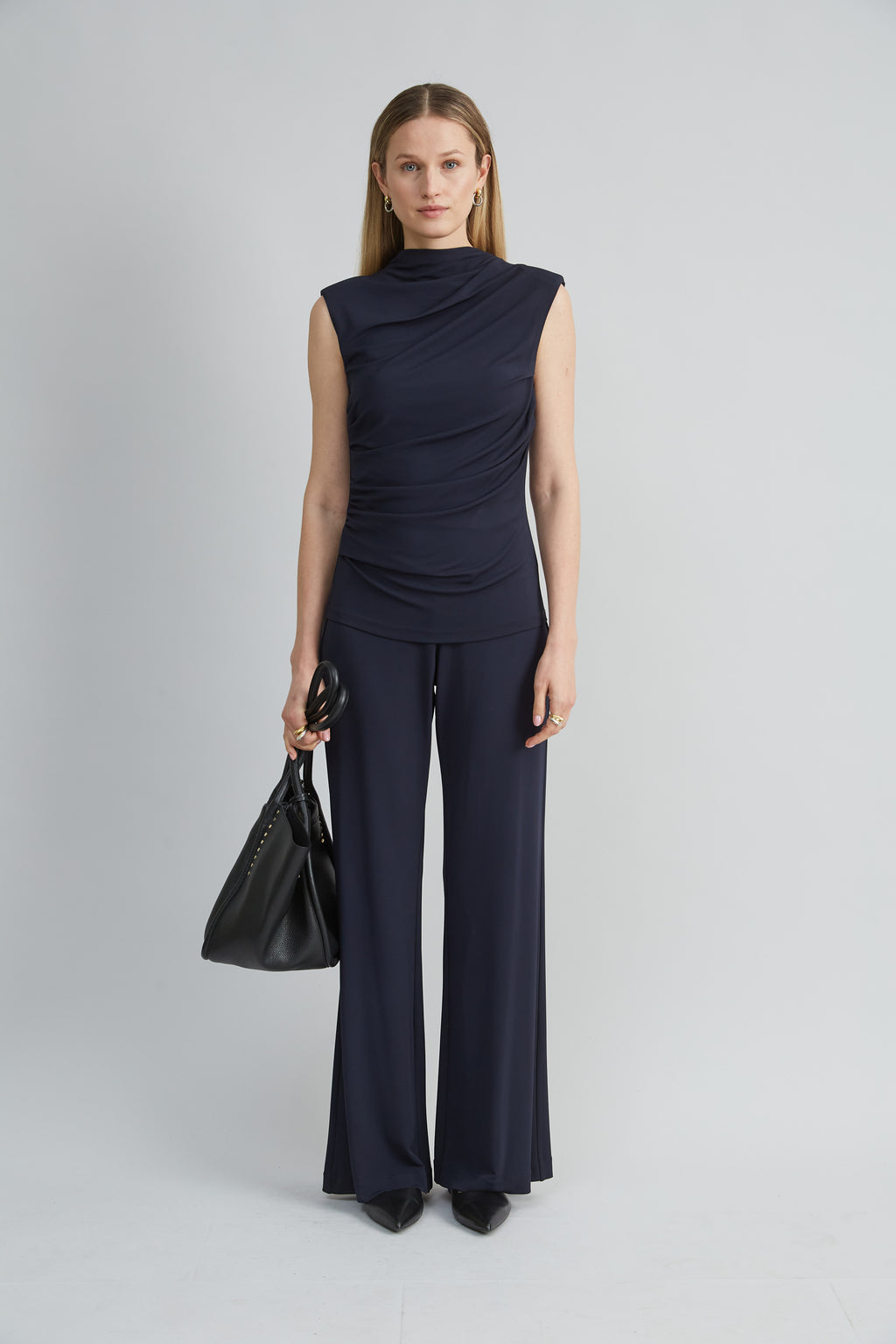 Women Draped Jersey Knit  | Elie Tahari