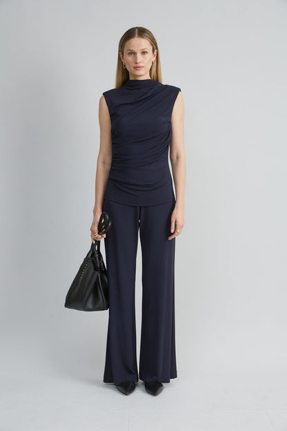 Women Draped Jersey Knit  | Elie Tahari