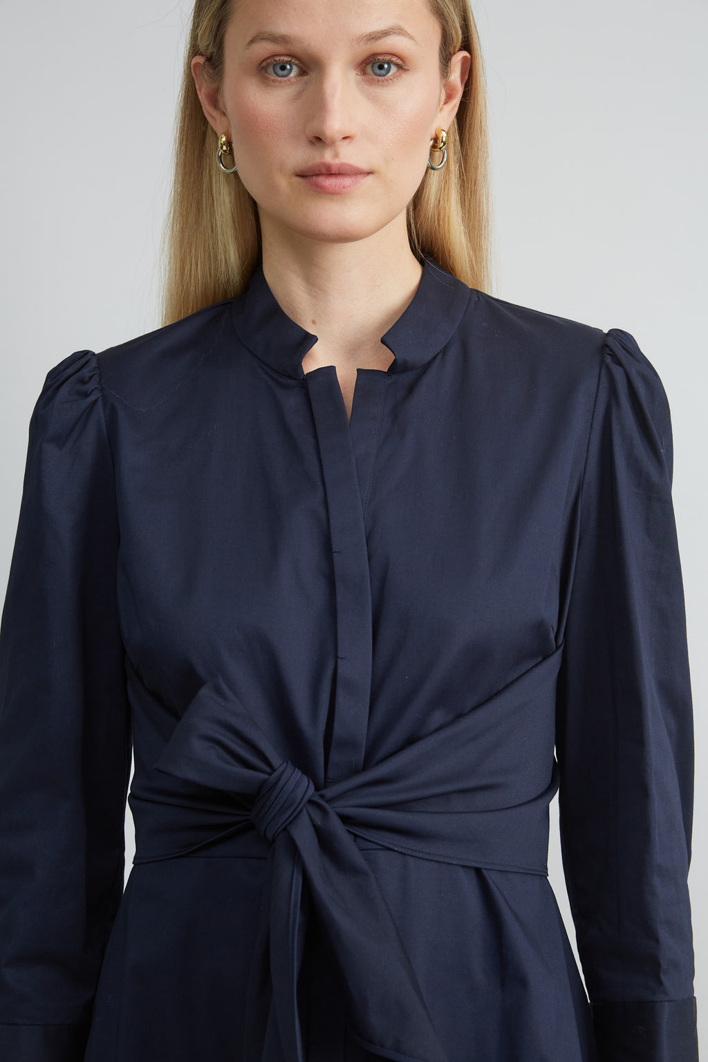 Women Cotton Tie Embroidered Dress Stargazer | Elie Tahari