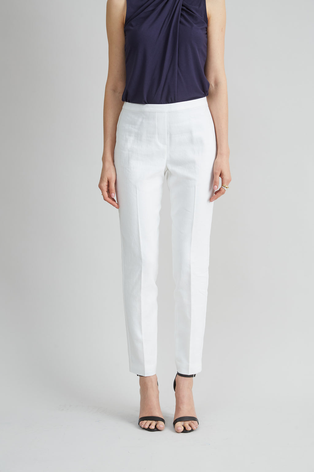 Women Slim Linen Pant  | Elie Tahari