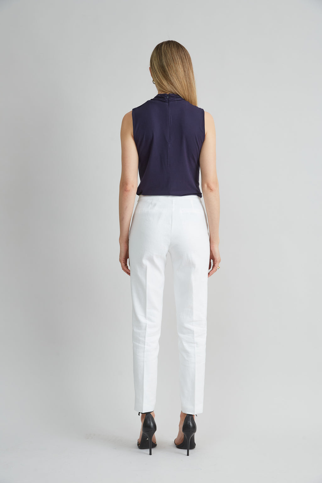 Women Slim Linen Pant  | Elie Tahari