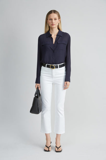 Women Micro Flare Jean  | Elie Tahari
