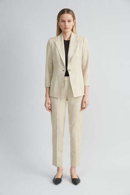 Women Mélange Blazer  | Elie Tahari