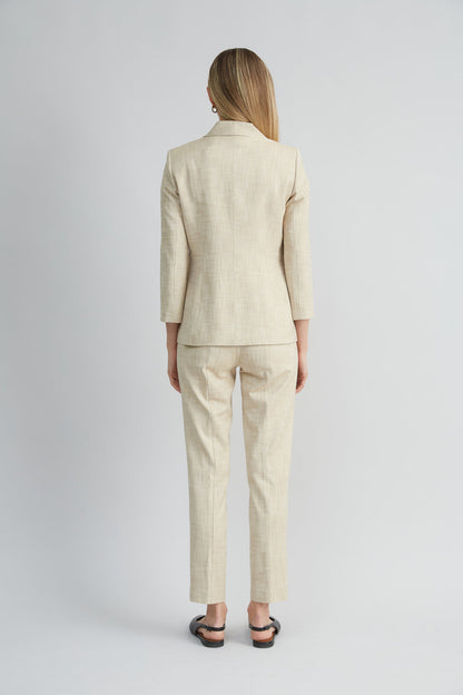 Women Mélange Blazer  | Elie Tahari