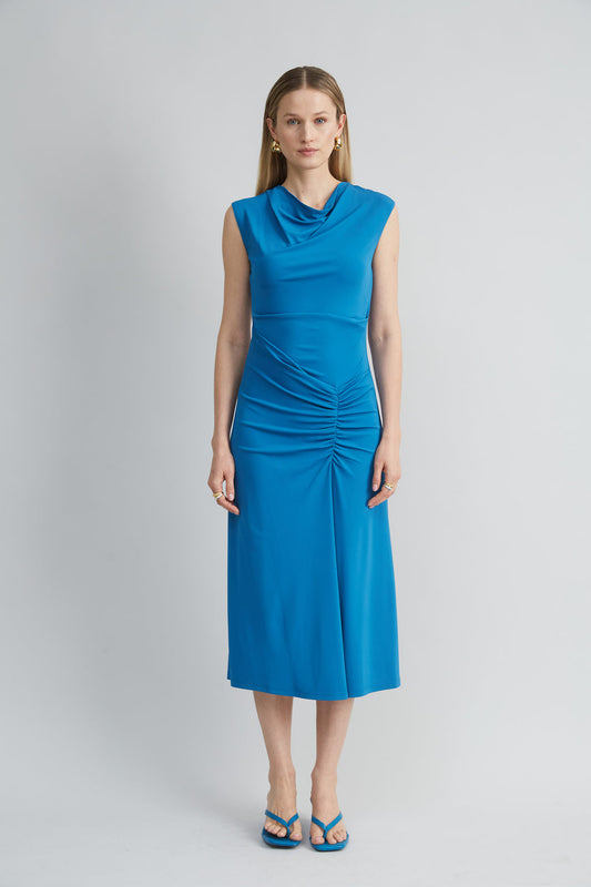 Women Matte Jersey Dress Ocean | Elie Tahari