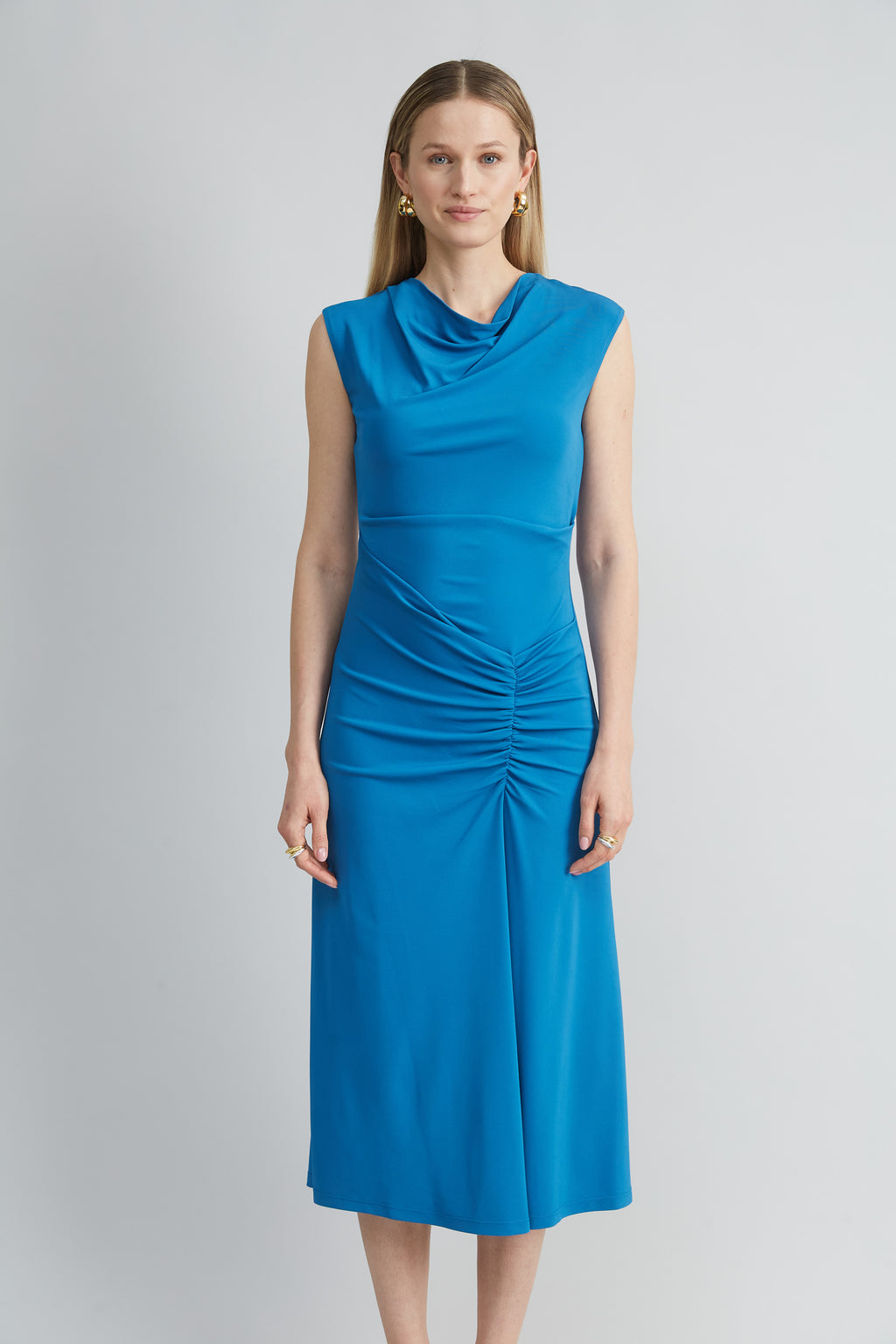 Women Matte Jersey Dress Ocean | Elie Tahari