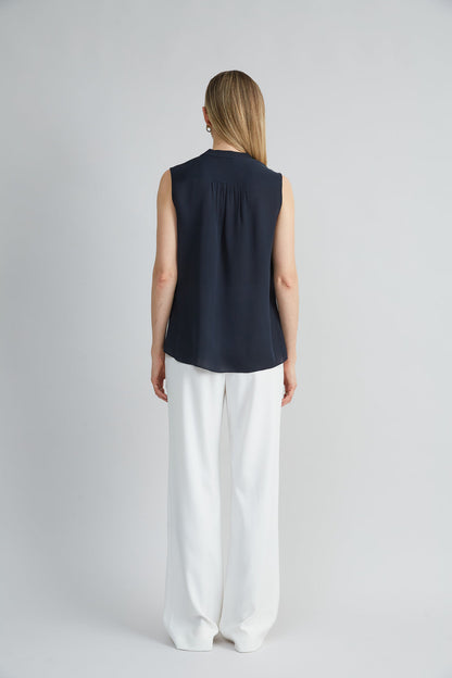 Women Silk Chain Shirt  | Elie Tahari