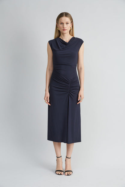 Women Matte Jersey Dress Indigo | Elie Tahari