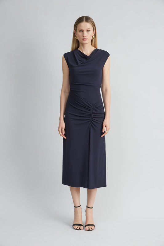 Women Matte Jersey Dress Indigo | Elie Tahari