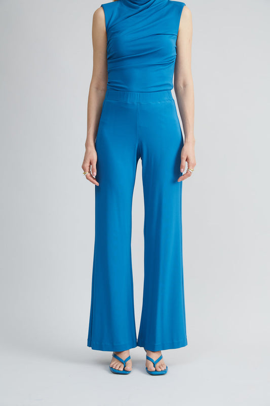 Women Matte Jersey Wide Leg Pant Ocean | Elie Tahari