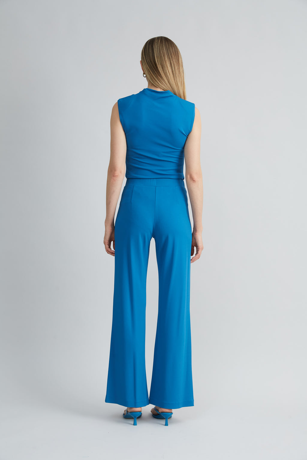 Women Matte Jersey Wide Leg Pant Ocean | Elie Tahari