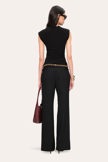 Women Draped Jersey Knit Black | Elie Tahari