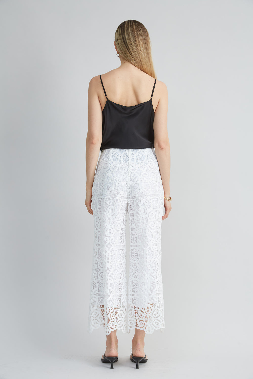 Women Lace Palazzo Pant  | Elie Tahari