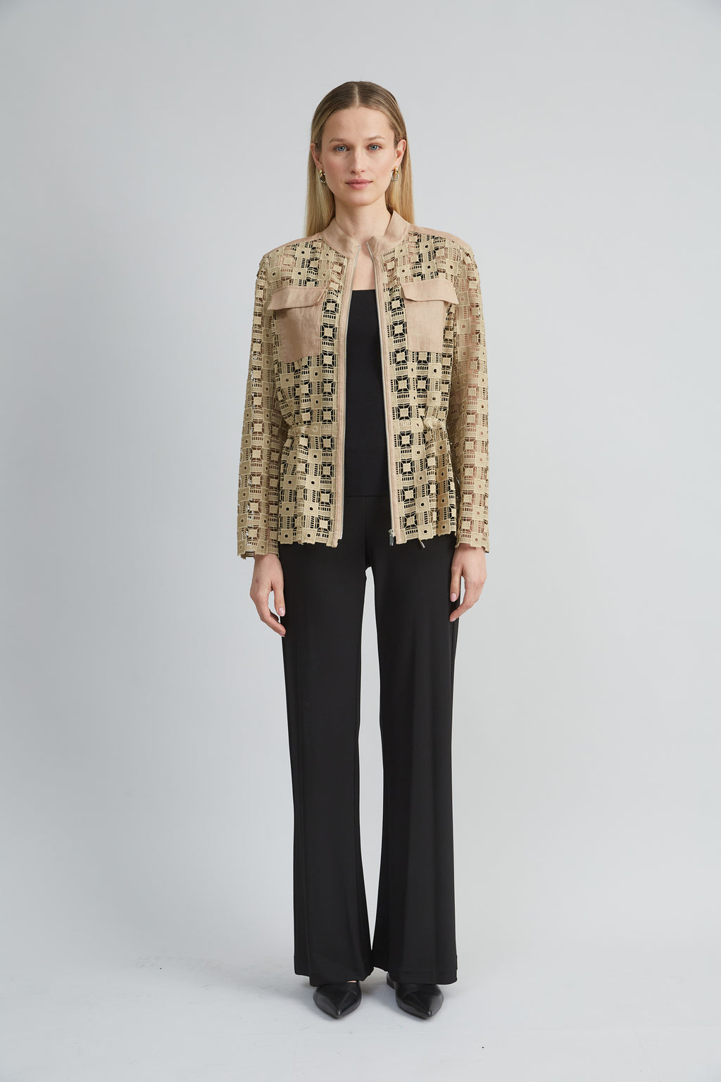 Women Lace Utility Jacket  | Elie Tahari