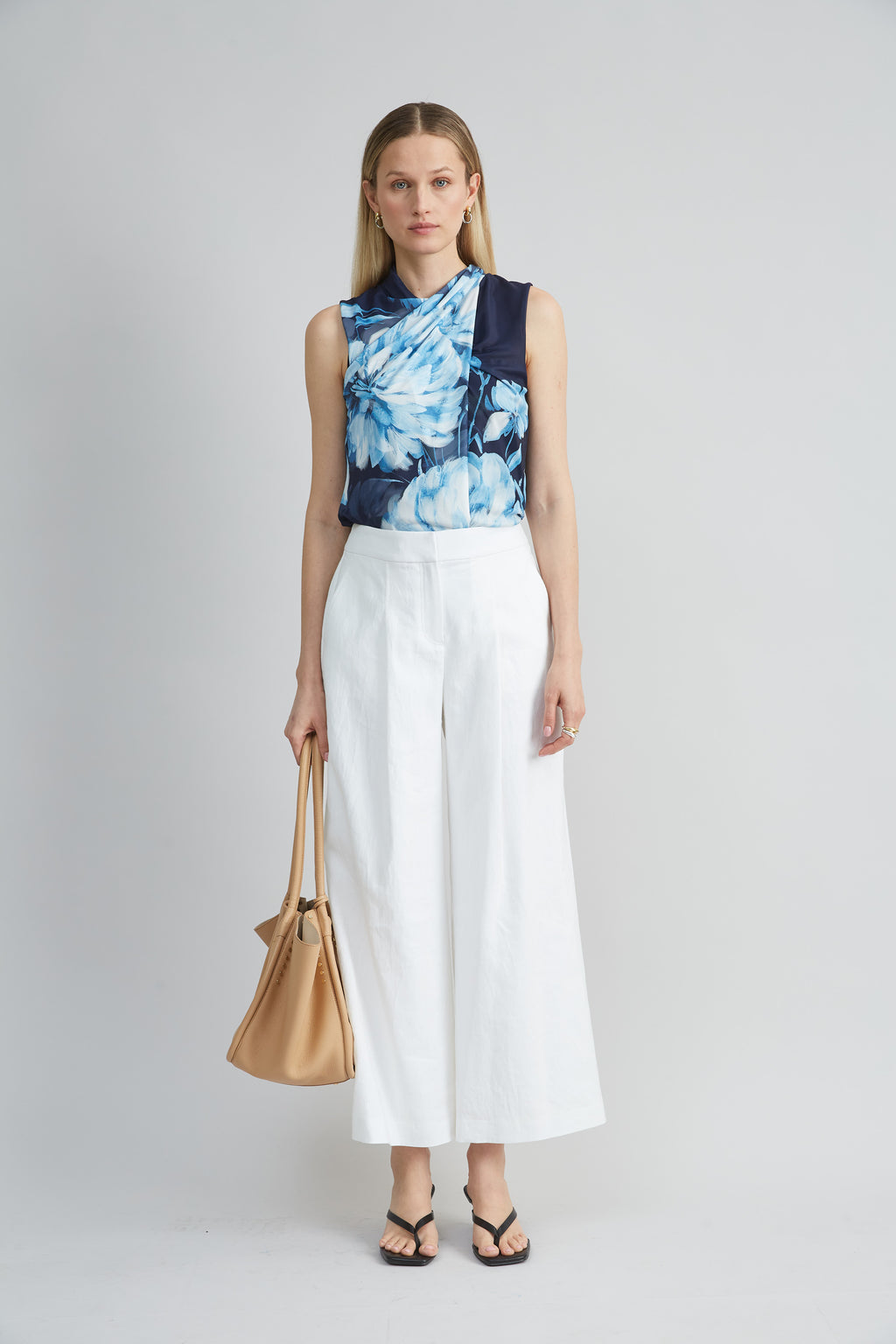 Women Midnight Shadow Mesh Twist Knit  | Elie Tahari