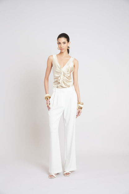 Women Silk Cascade Top  | Elie Tahari