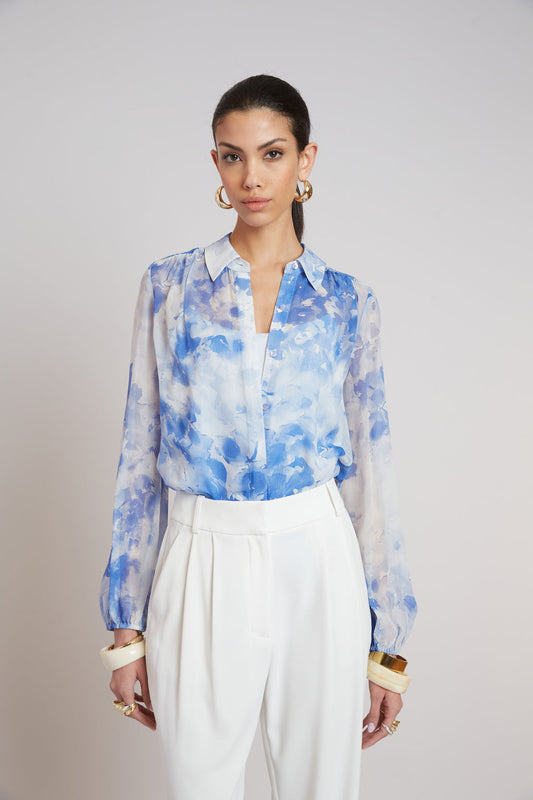 Women Oceana Silk Shirt  | Elie Tahari