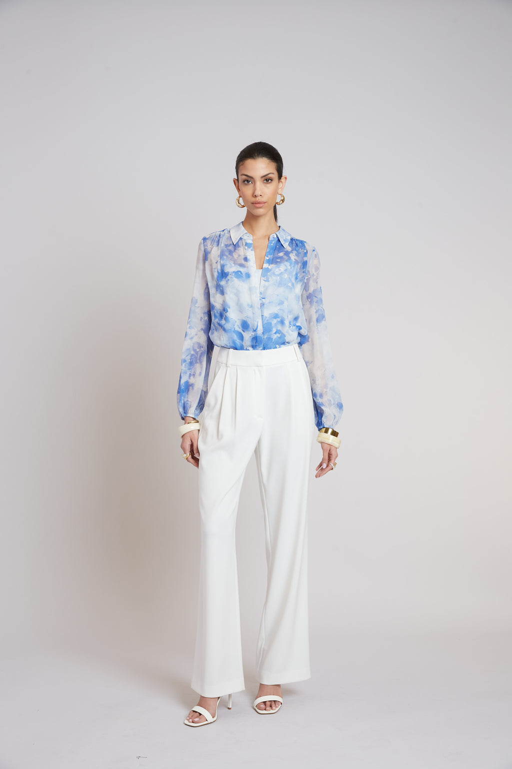 Women Oceana Silk Shirt  | Elie Tahari