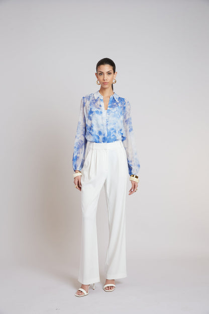Women Oceana Silk Shirt  | Elie Tahari