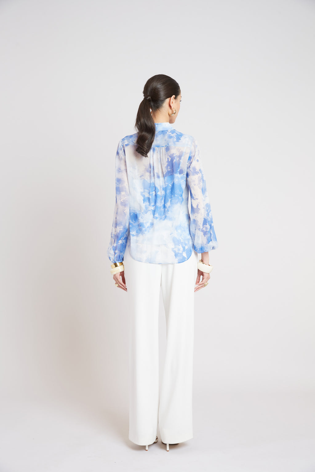 Women Oceana Silk Shirt  | Elie Tahari