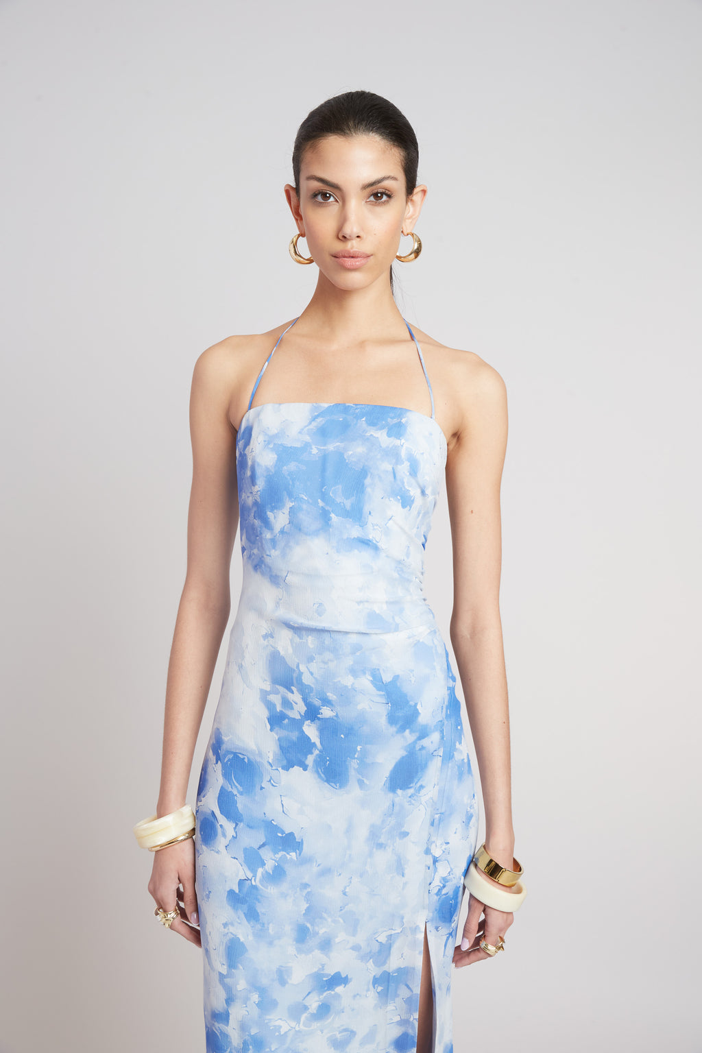 Women Oceana Silk Dress Multi | Elie Tahari