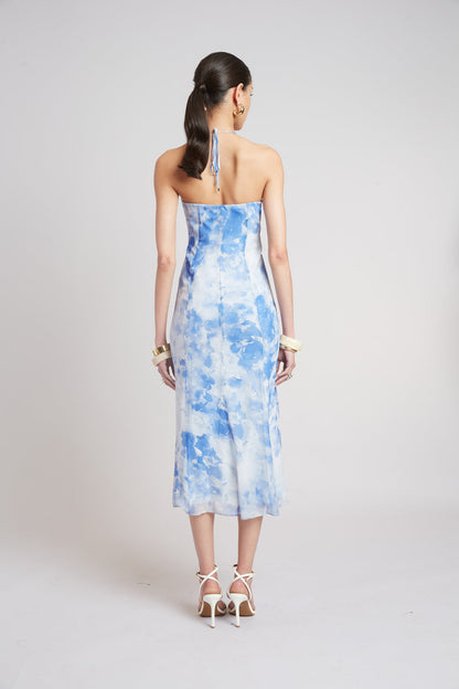 Women Oceana Silk Dress Multi | Elie Tahari