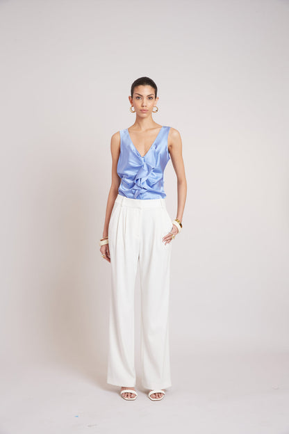 Women Silk Cascade Top  | Elie Tahari