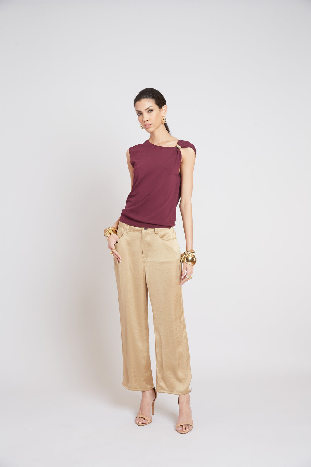 Women Gilded Top  | Elie Tahari