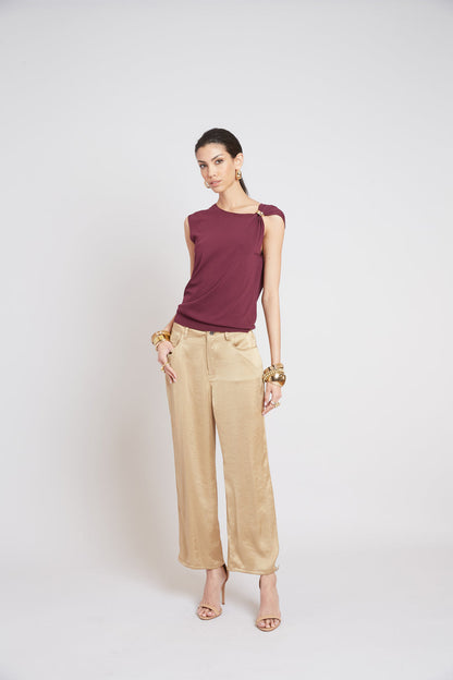 Women Gilded Top  | Elie Tahari