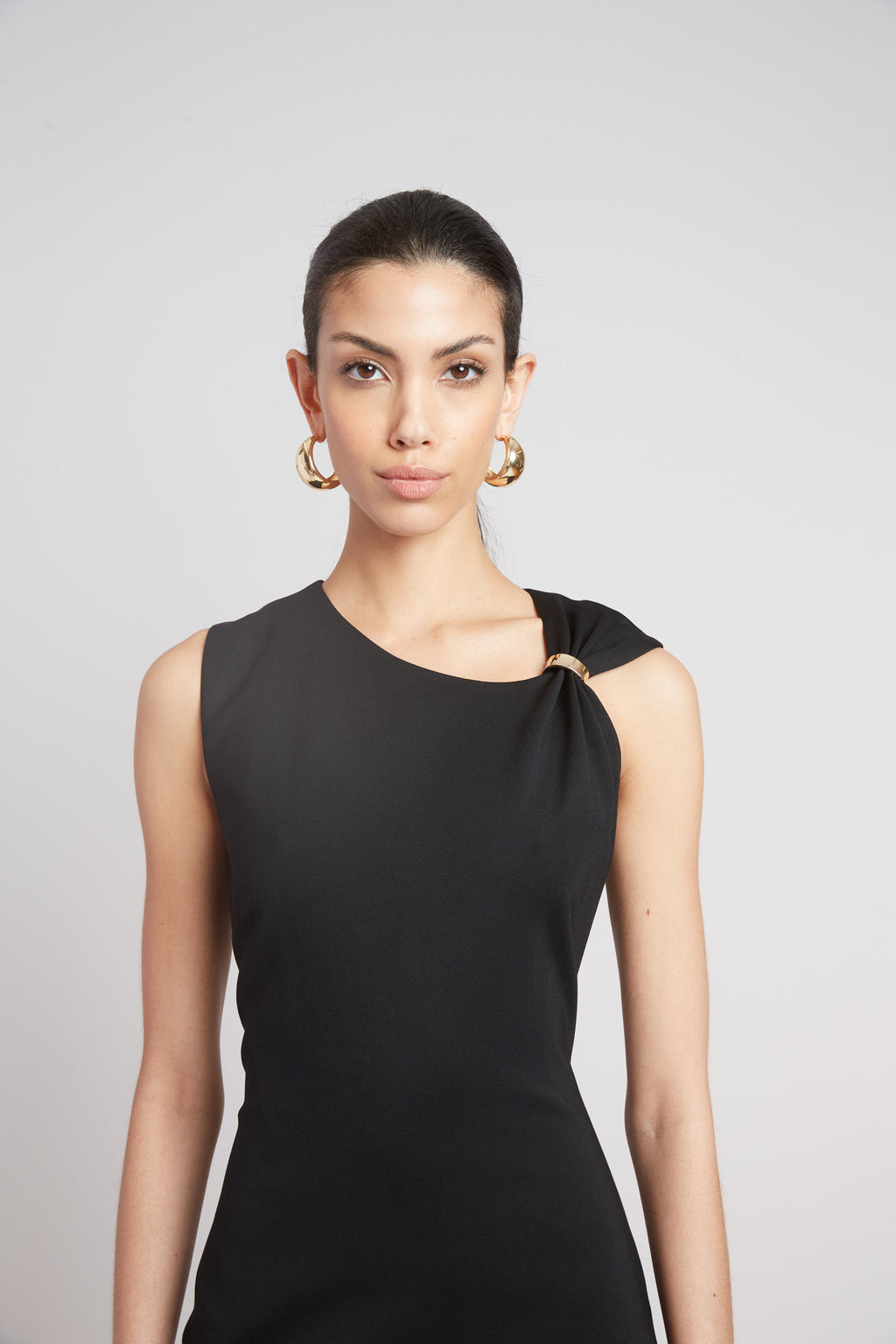 Women Gilded Knit Dress Black | Elie Tahari