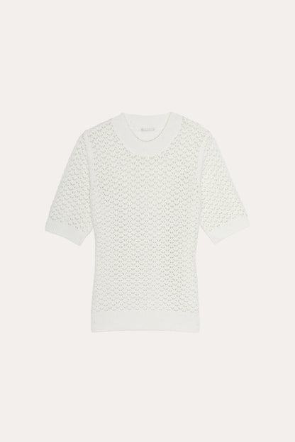 Women Maya Wool Sweater Snow | Elie Tahari